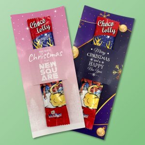 Santa Lolly Card